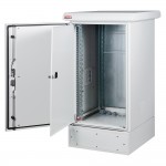 16U 19’’ IP65 Outdoor Cabinet W600mm D650mm